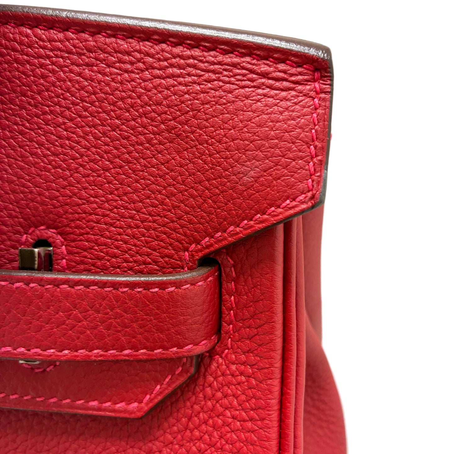 Hermes 2017 Ruby Togo Birkin 30 Handbag