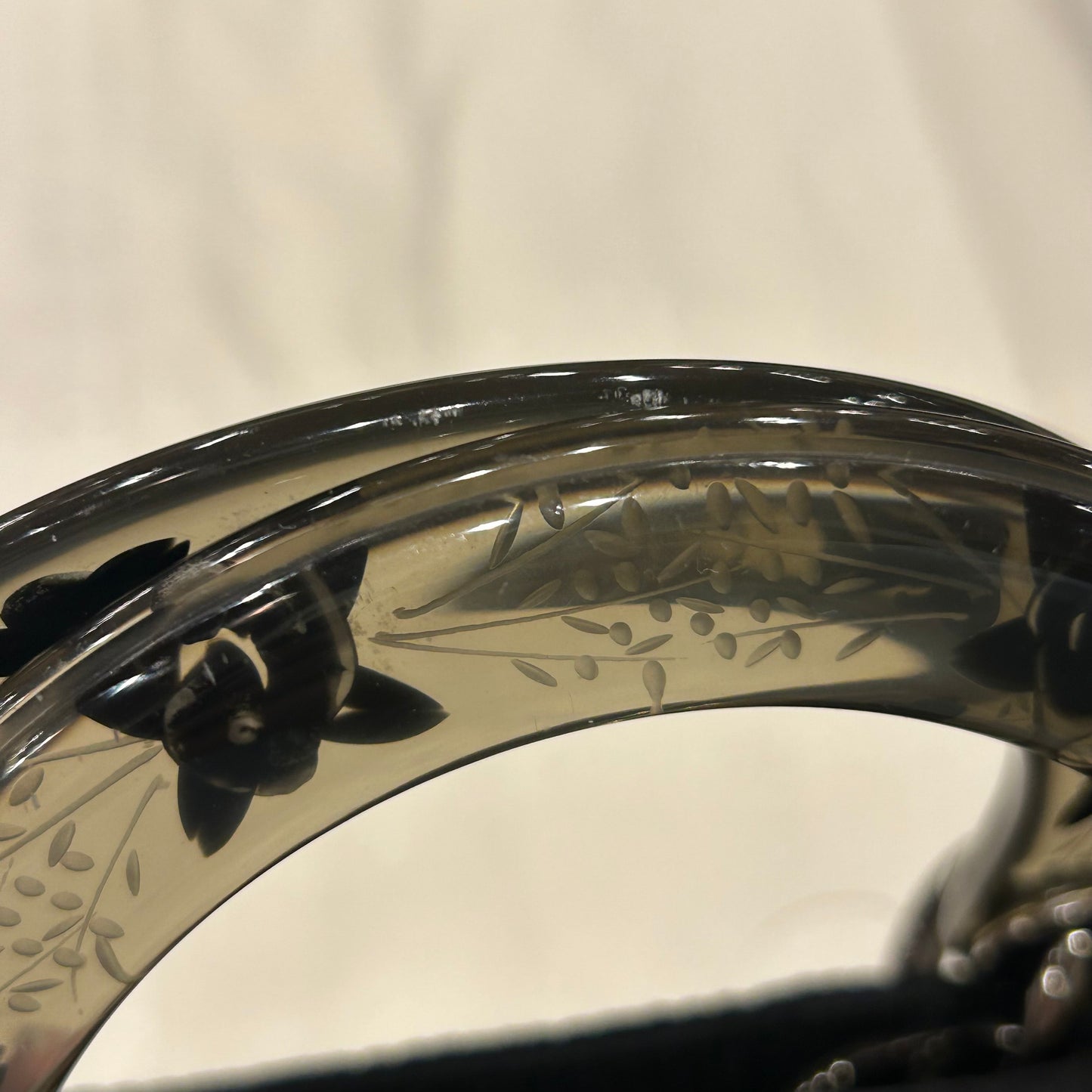 Christian Dior Black Satin Lady Dior 2way Shoulder Handbag