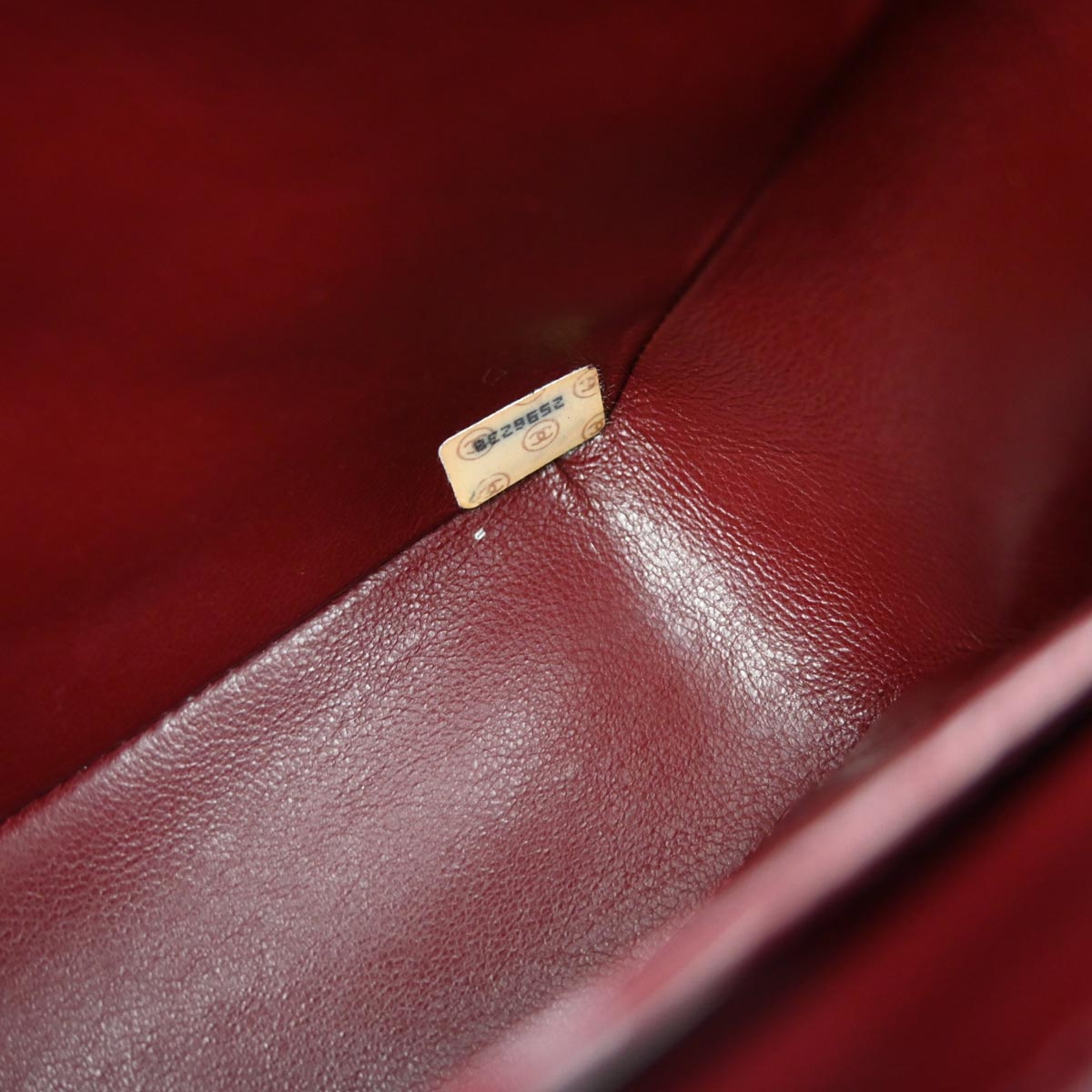 Chanel 1991-1994 Black Lambskin Medium Diana Shoulder Bag