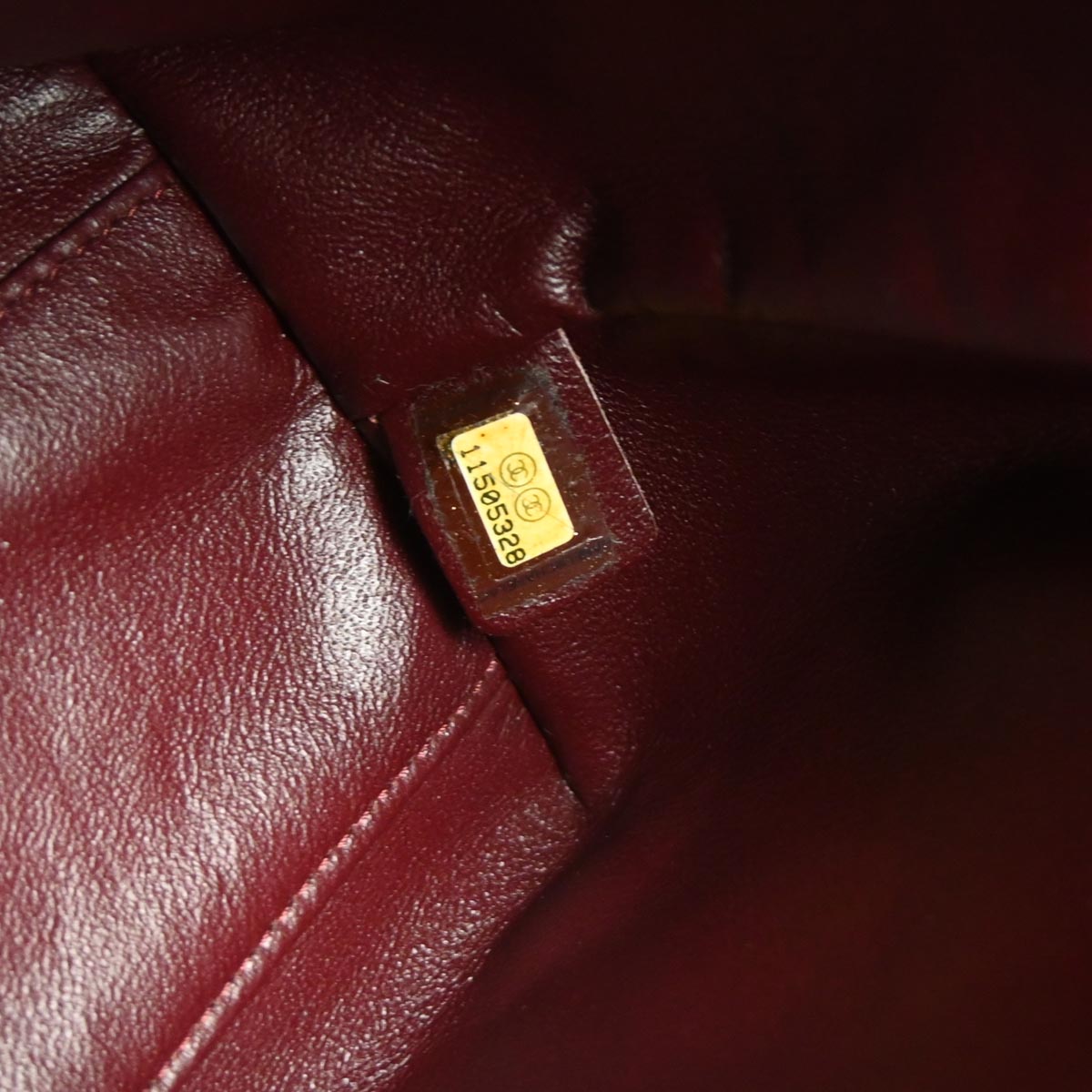 Chanel Black Lambskin Top Handle Handbag