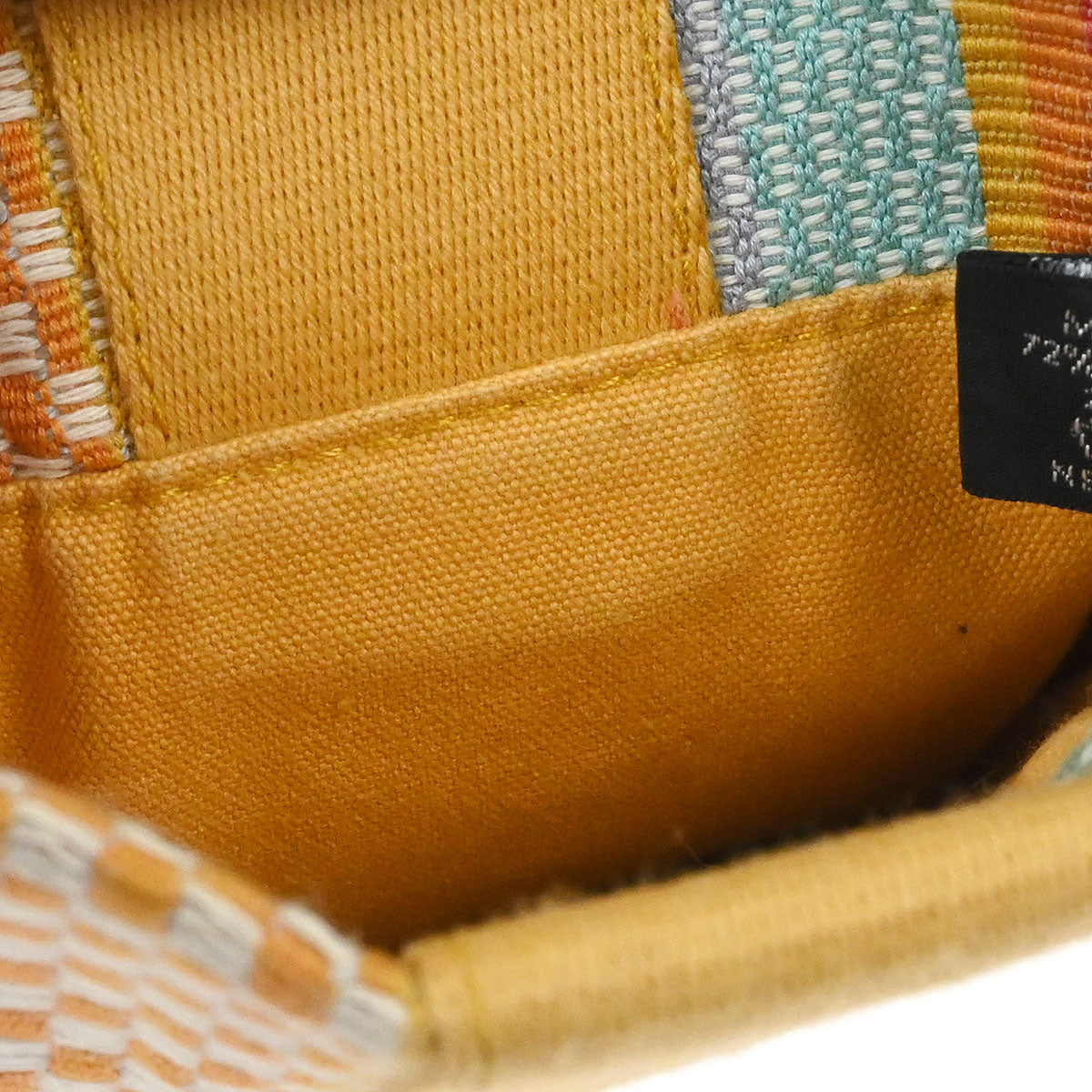 Hermes Yellow Cotton NY Madison Limited Onimaitou Shoulder Bag Pochette