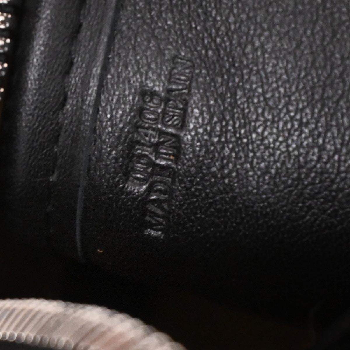 Loewe Black Leather Repeat Anagram Amazona 75 2way Shoulder Handbag