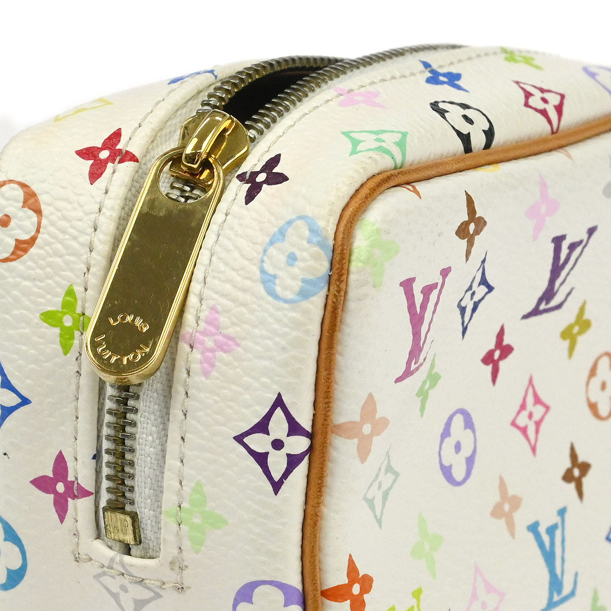 Louis Vuitton 2005 Monogram Multicolor Trousse Wapity Pouch Bag M58033
