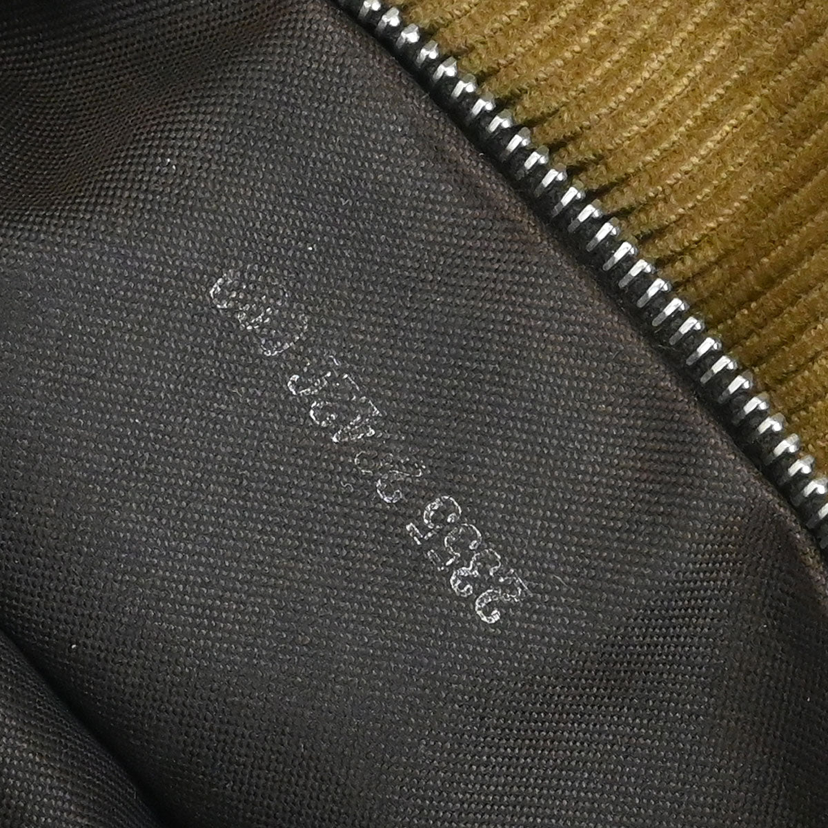 Fendi Brown Corduroy Handbag