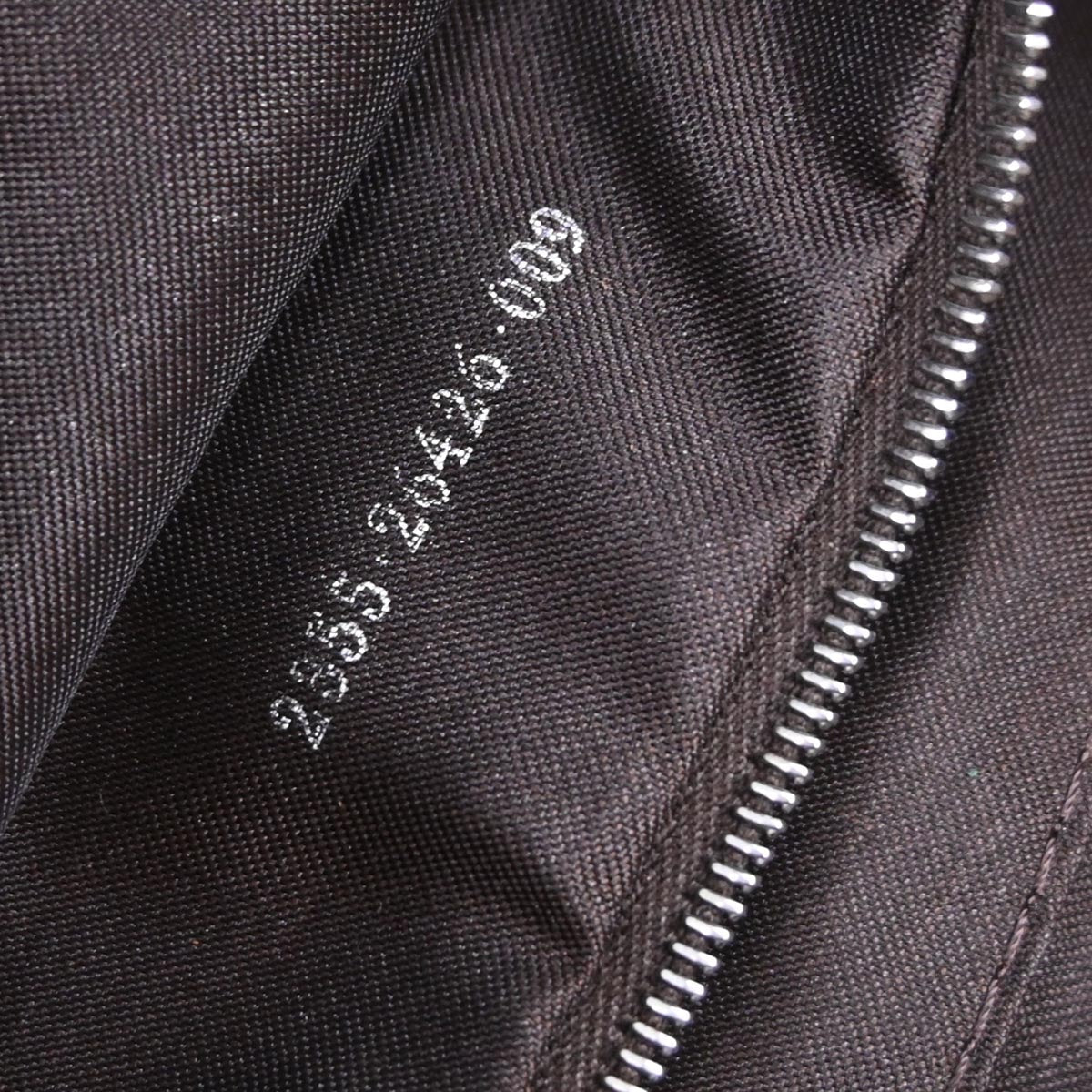 Fendi Brown Corduroy Handbag