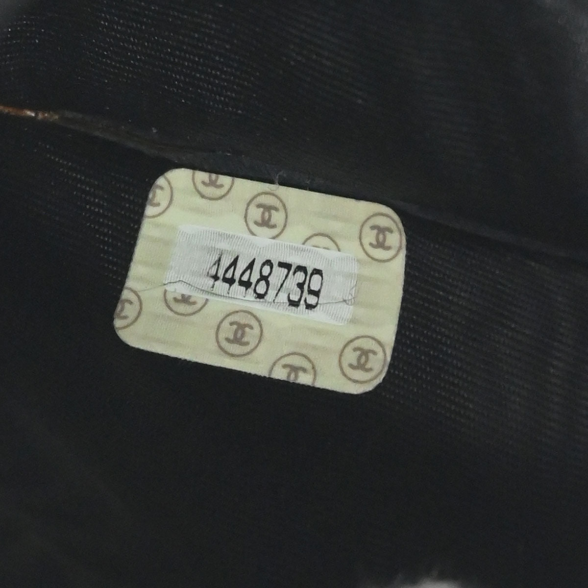 Chanel Black Lambskin Long Bifold Wallet