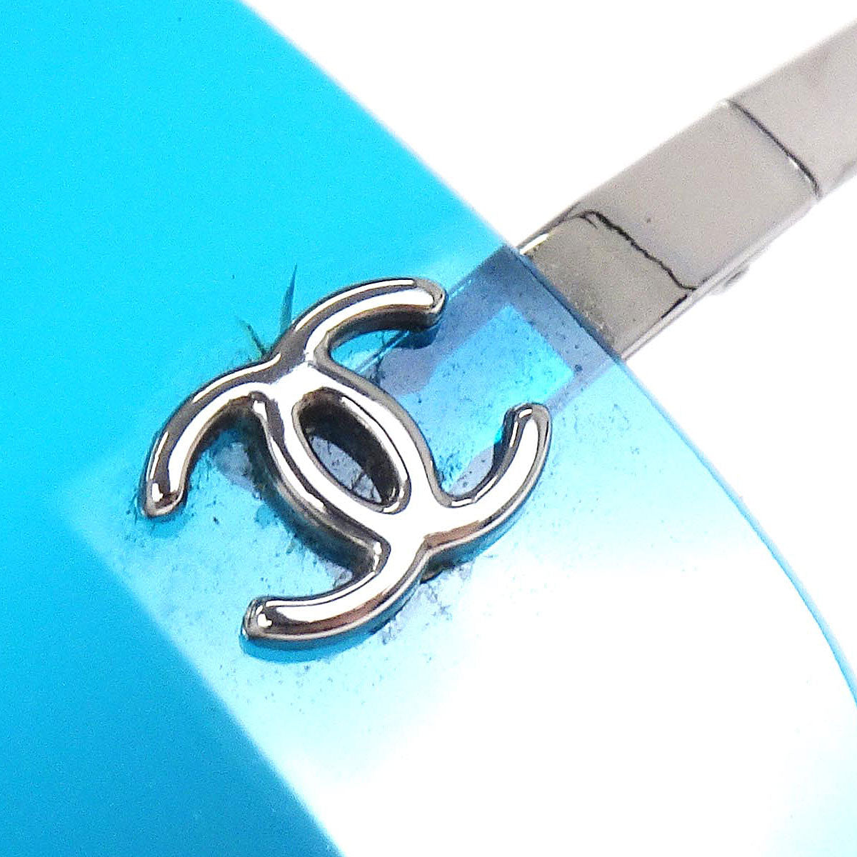 Chanel Sunglasses Eyewear Blue Small Good