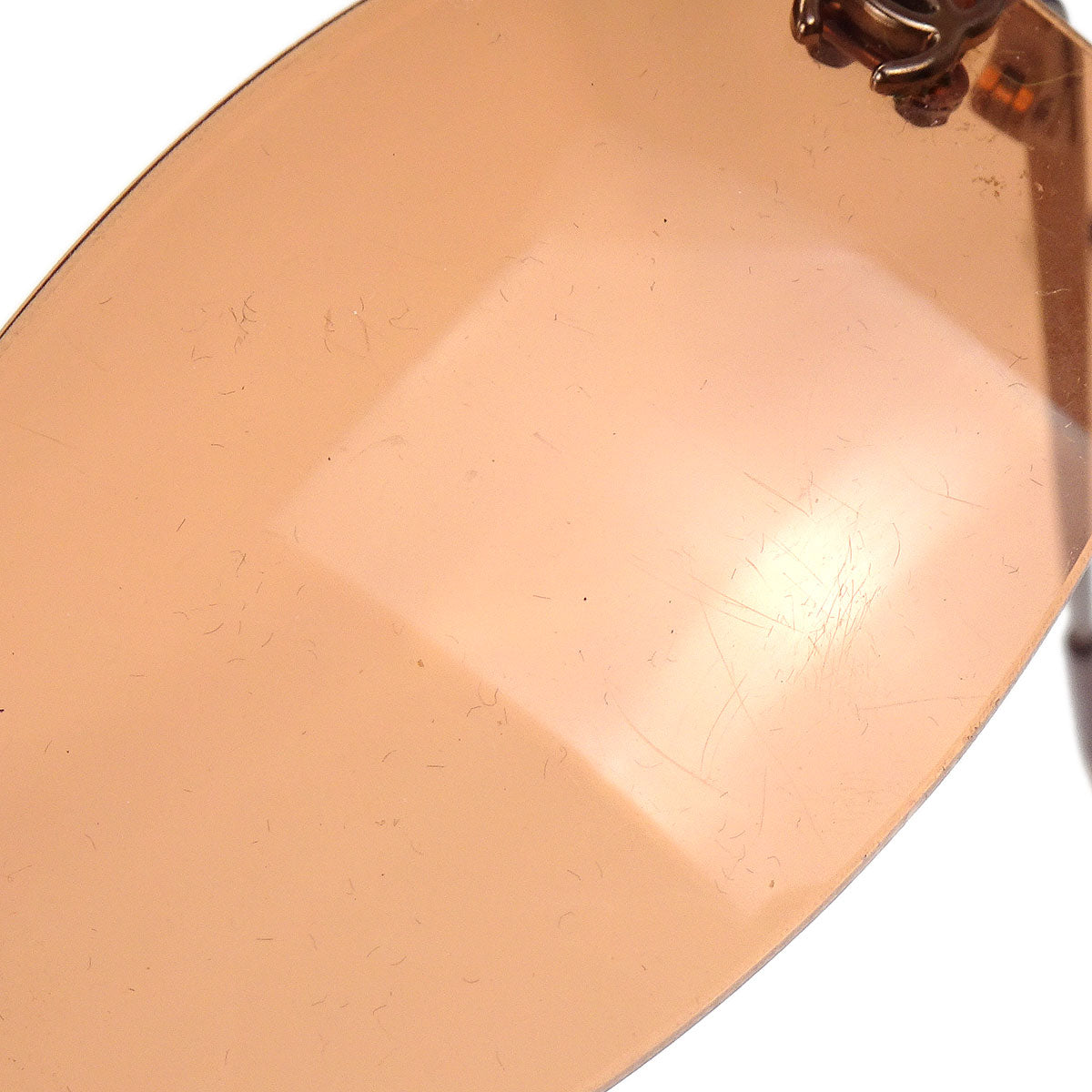 Chanel Sunglasses Eyewear Orange Small Good