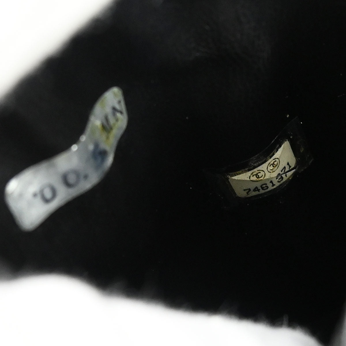 Chanel 2002-2003 Black Caviar Skin Timeless Vanity Handbag