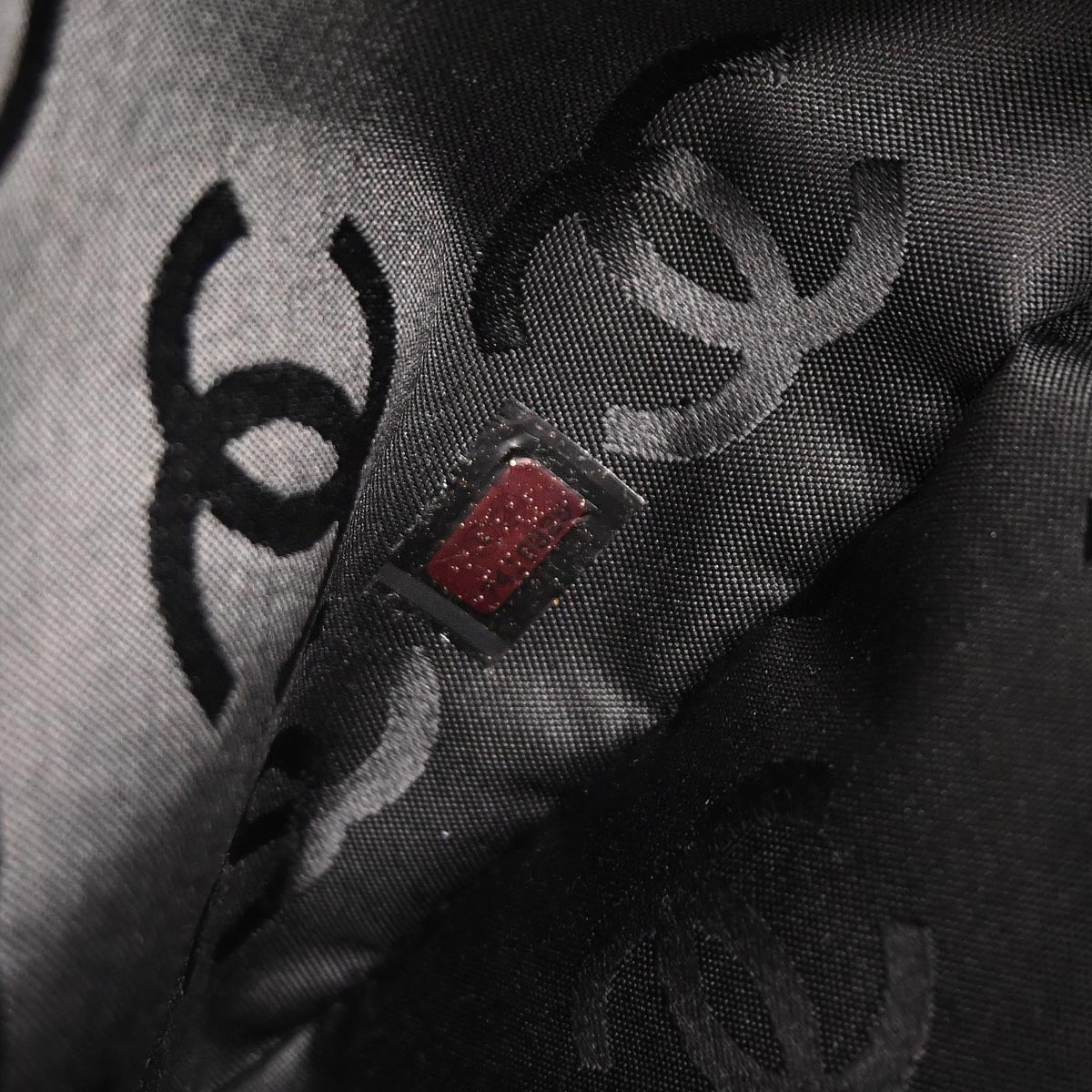 Chanel Black Caviar Skin Hobo Bag