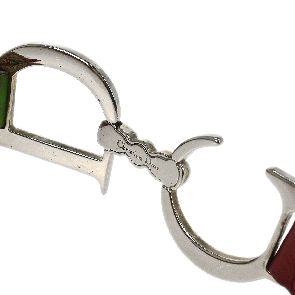 Christian Dior Rasta-Color Trotter Saddle Shoulder Bag