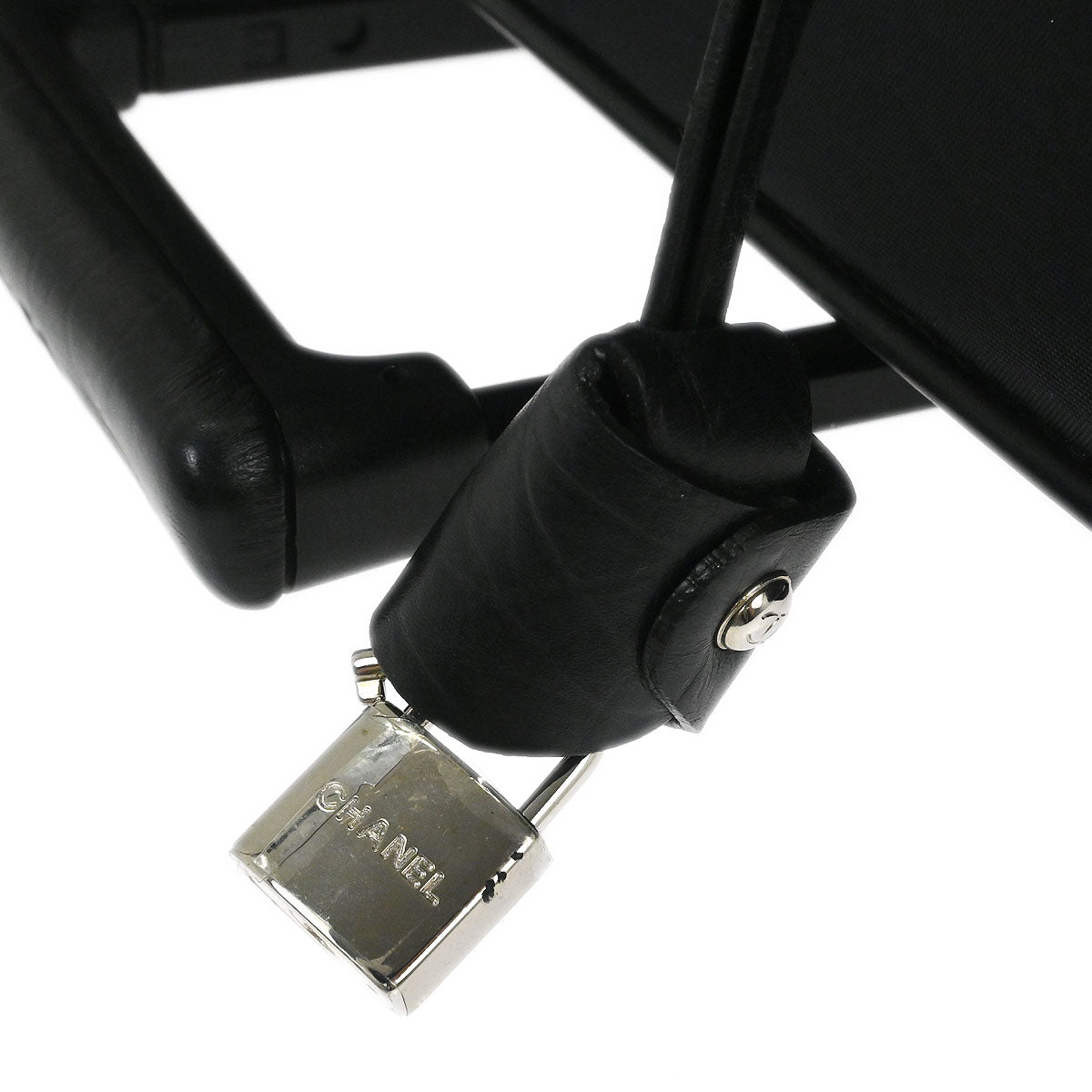 Chanel 2009-2010 Black Nylon Carry-On Rolling Luggage