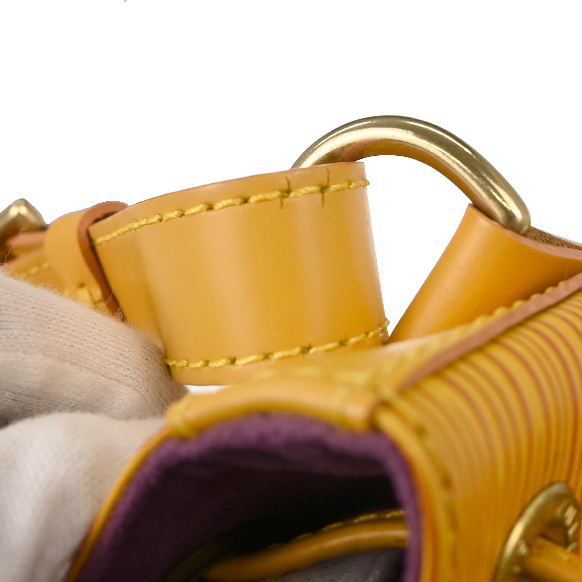 Louis Vuitton Yellow Epi Petite Noe Shoulder Bag M44109