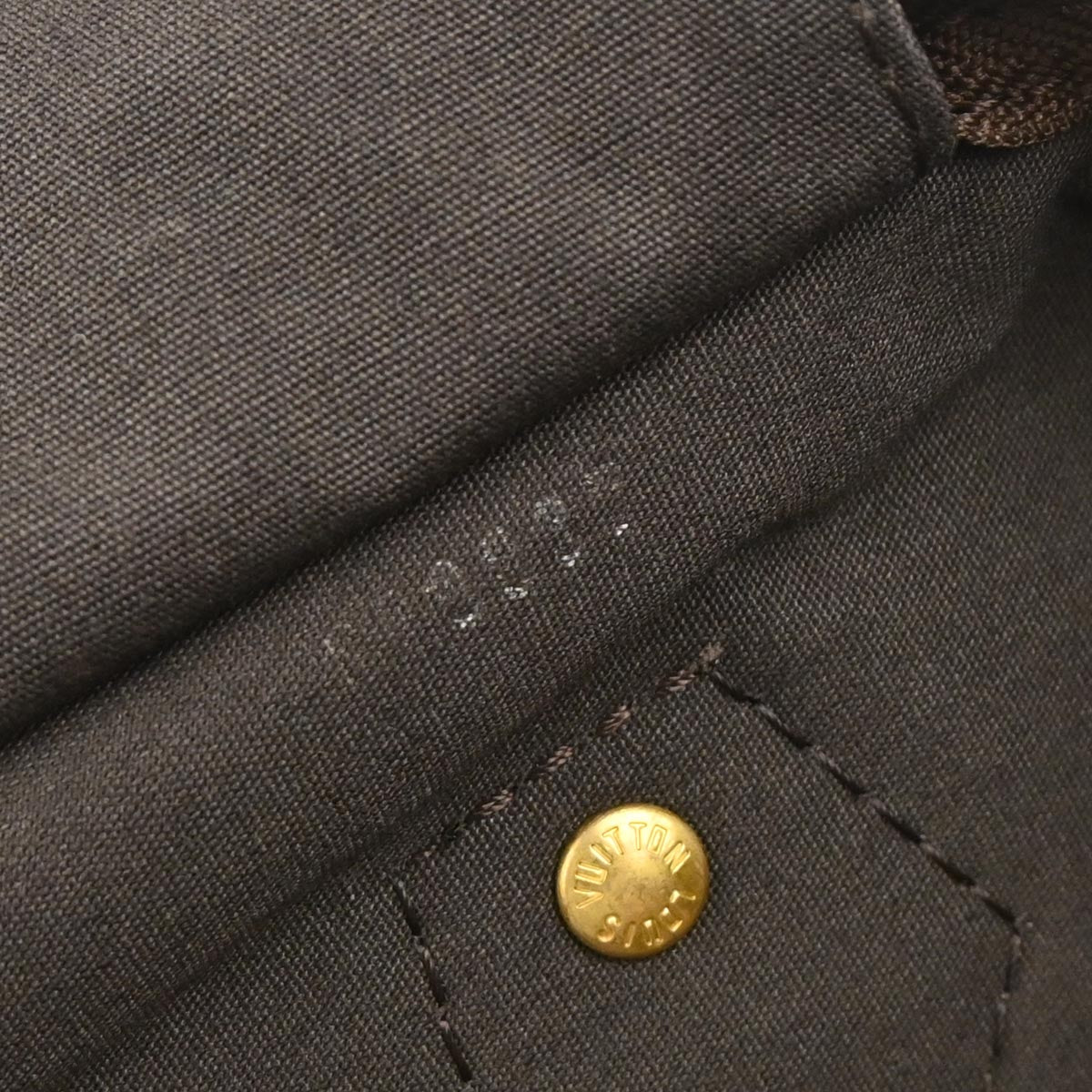 Louis Vuitton 2007 Brown Monogram Mini Lin Speedy 30 Handbag M95224