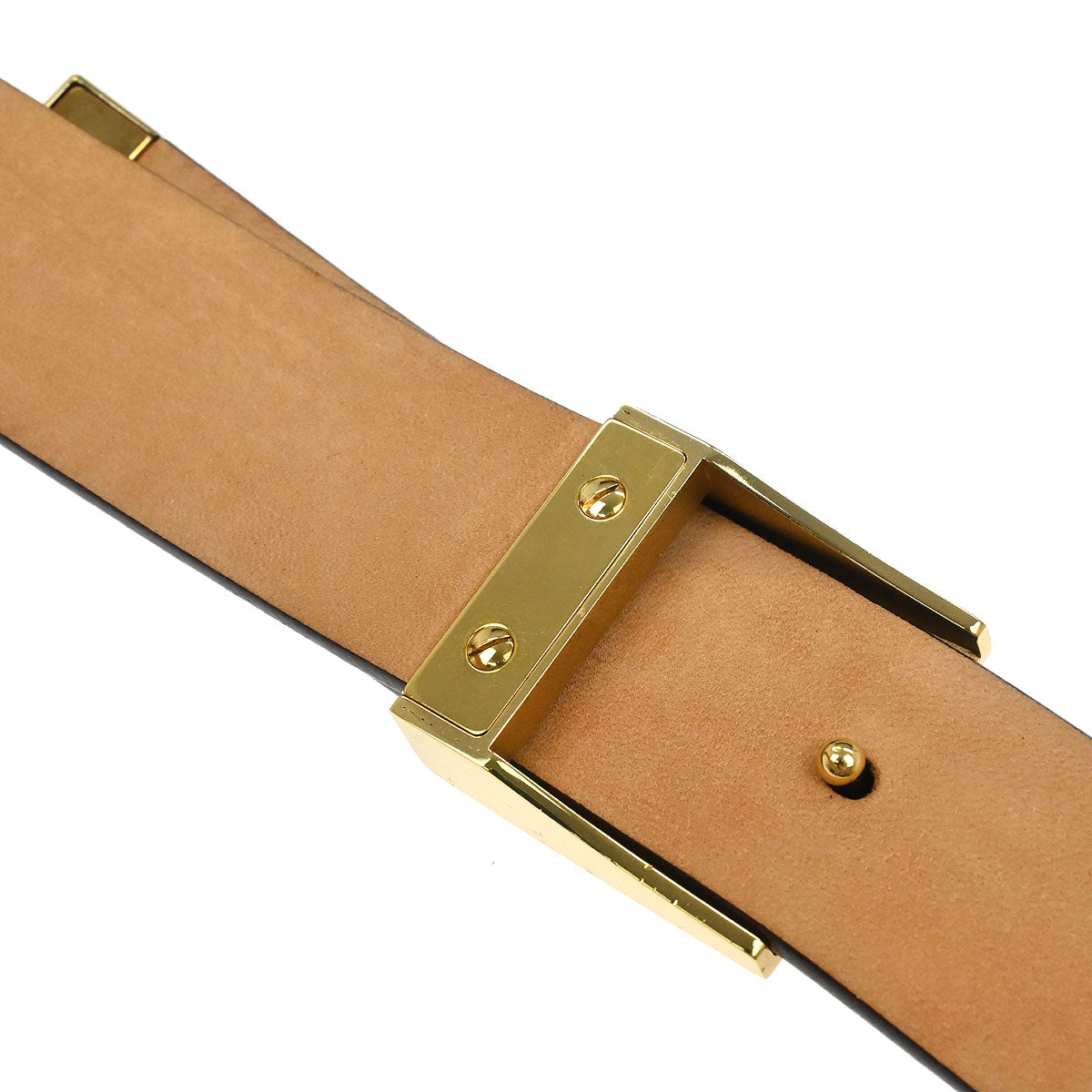 Louis Vuitton 2001 Monogram Ceinture Carre Belt M6800