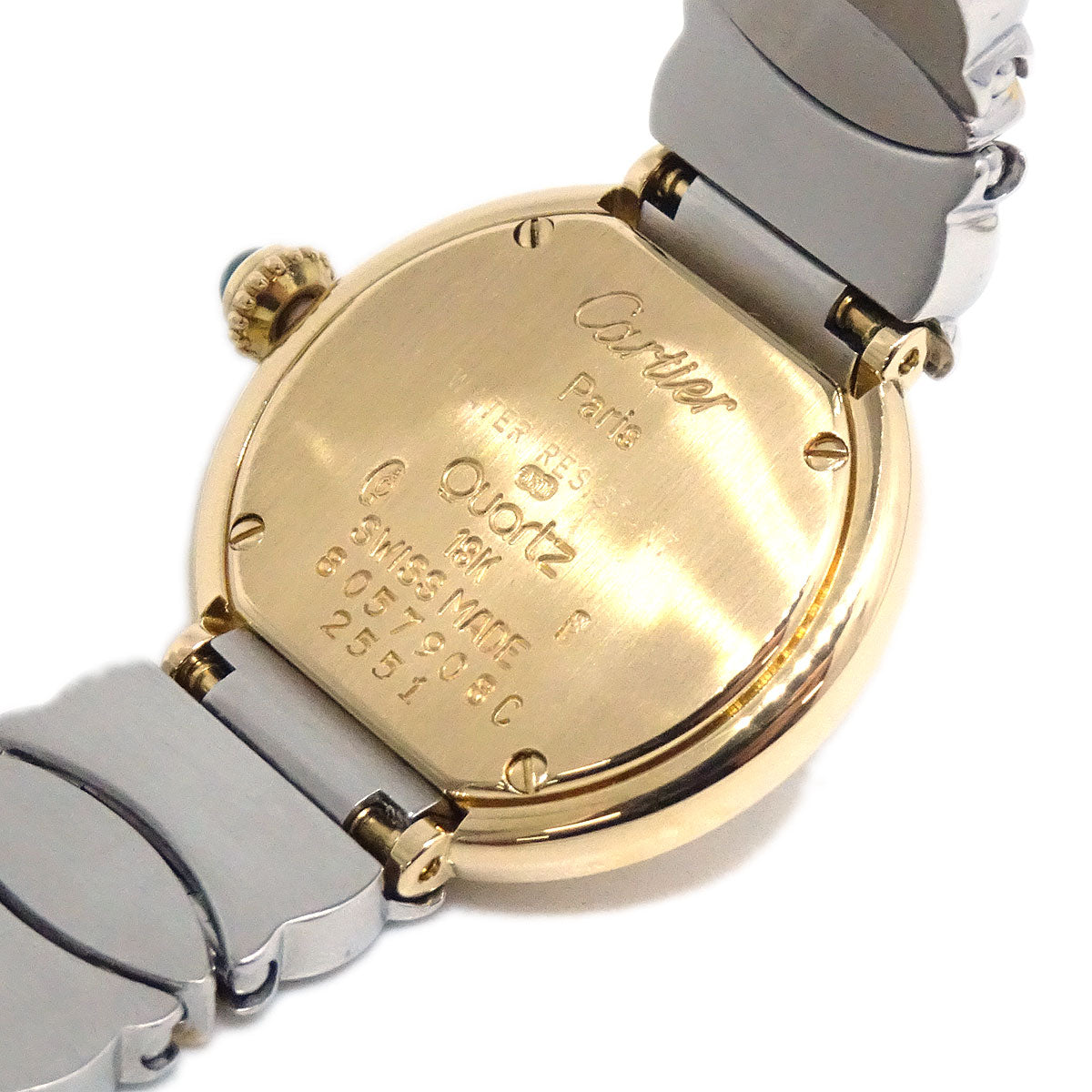Cartier Must Colisee Belle Epoque SM Ref.2551 Quartz Watch 18KYG SS