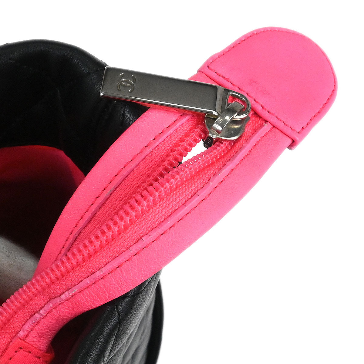 Chanel 2005-2006 Black Calfskin Cambon Ligne Tote Handbag