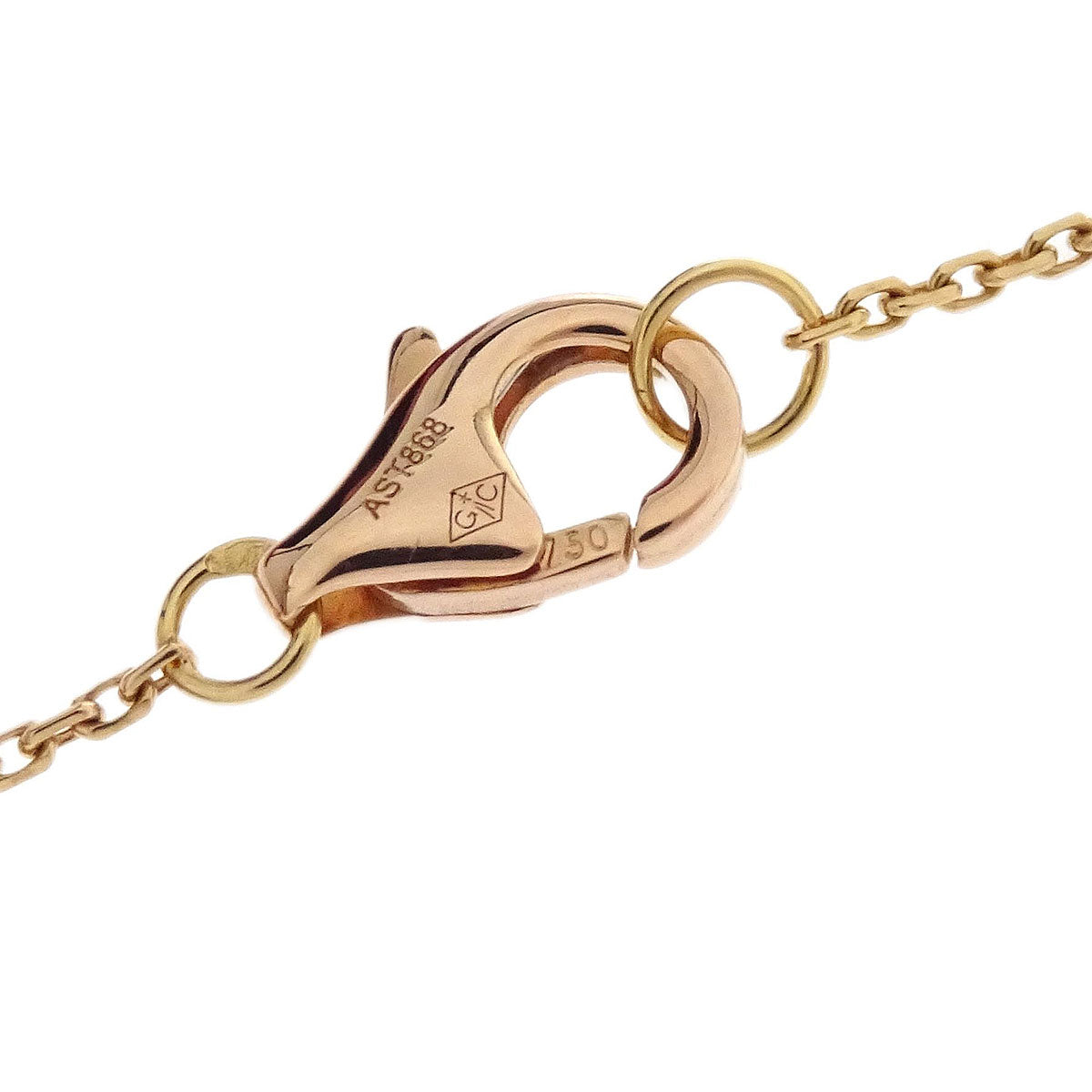Cartier Etincelle Pendant Necklace Gold Au750 Diamond Jewelry