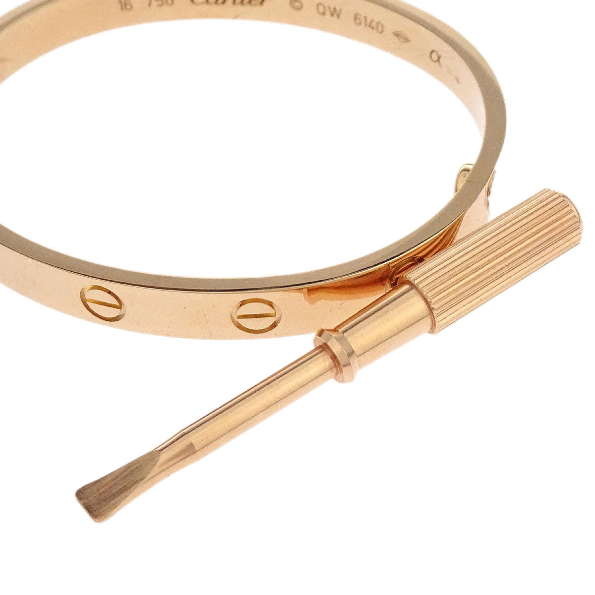 Cartier Love Bracelet Bangle 750 #16 Jewelry