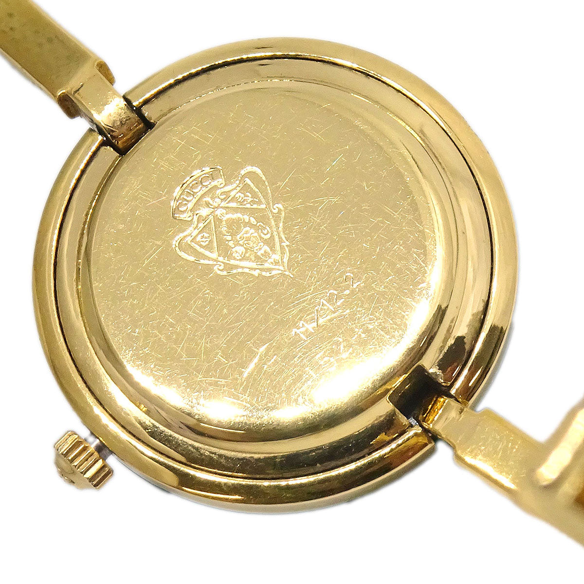 Gucci 11/12.2 Change Bezel Chameleon Quartz Watch SS #S