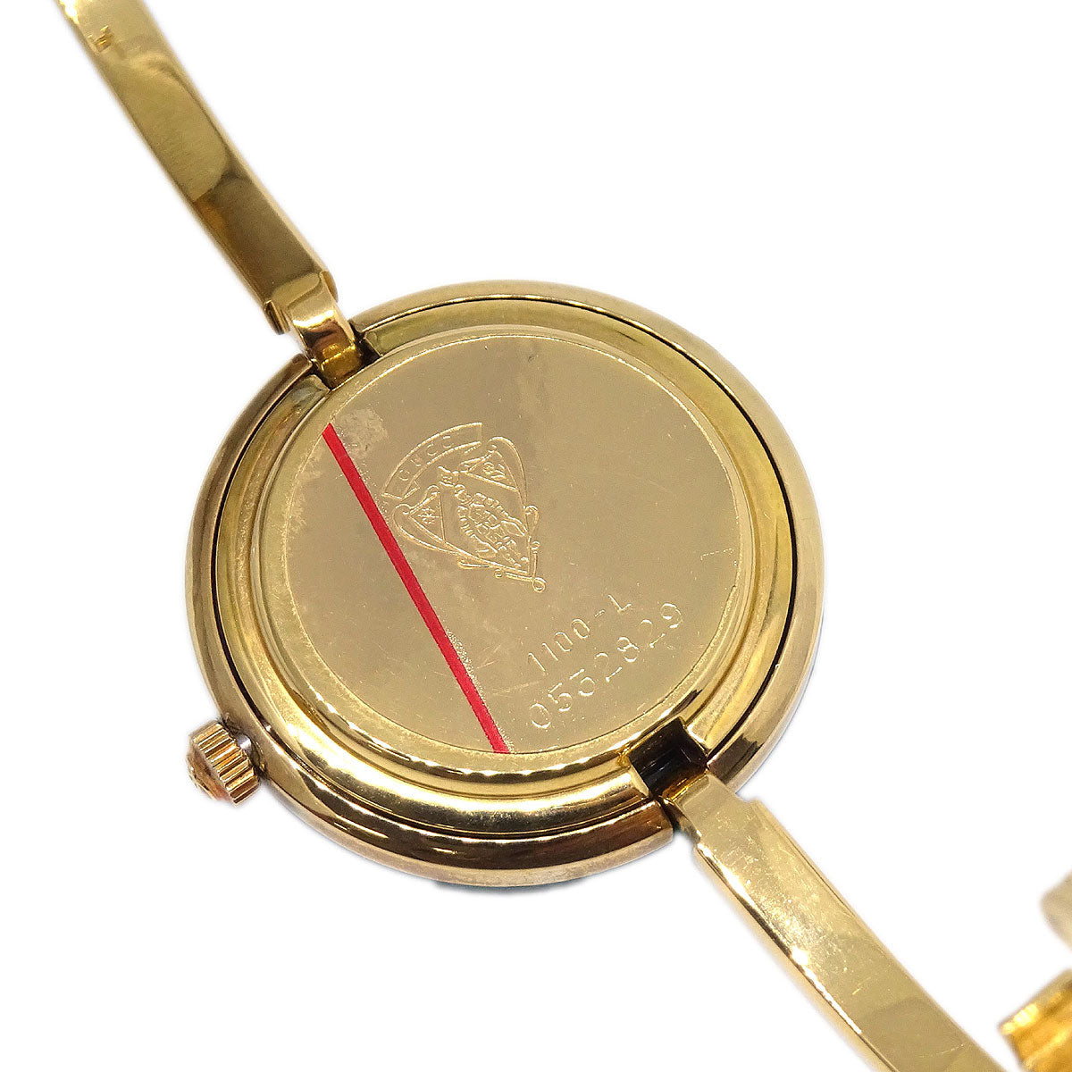 Gucci 1100-L Change Bezel Chameleon Quartz Watch SS
