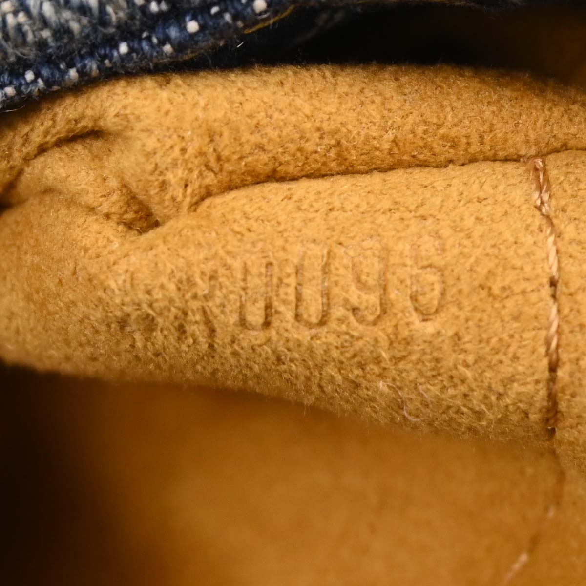 Louis Vuitton Blue Monogram Denim Mini Pleaty Raye Handbag M95332 Judy Blame