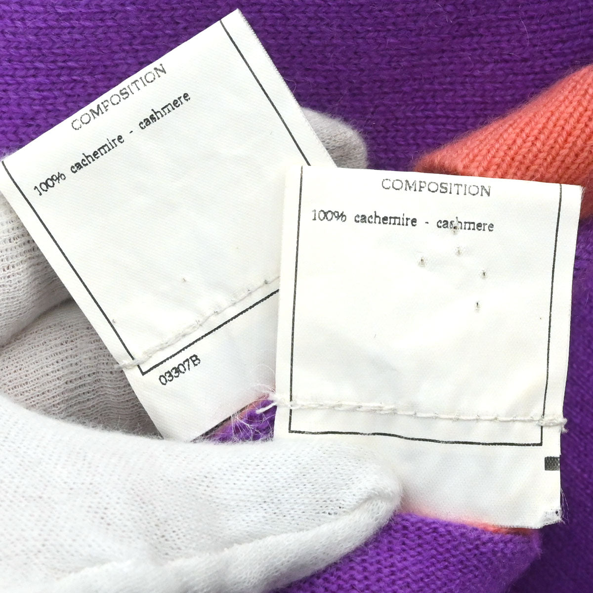 Chanel 1995 Set Cardigan Short Sleeve Top Purple #38