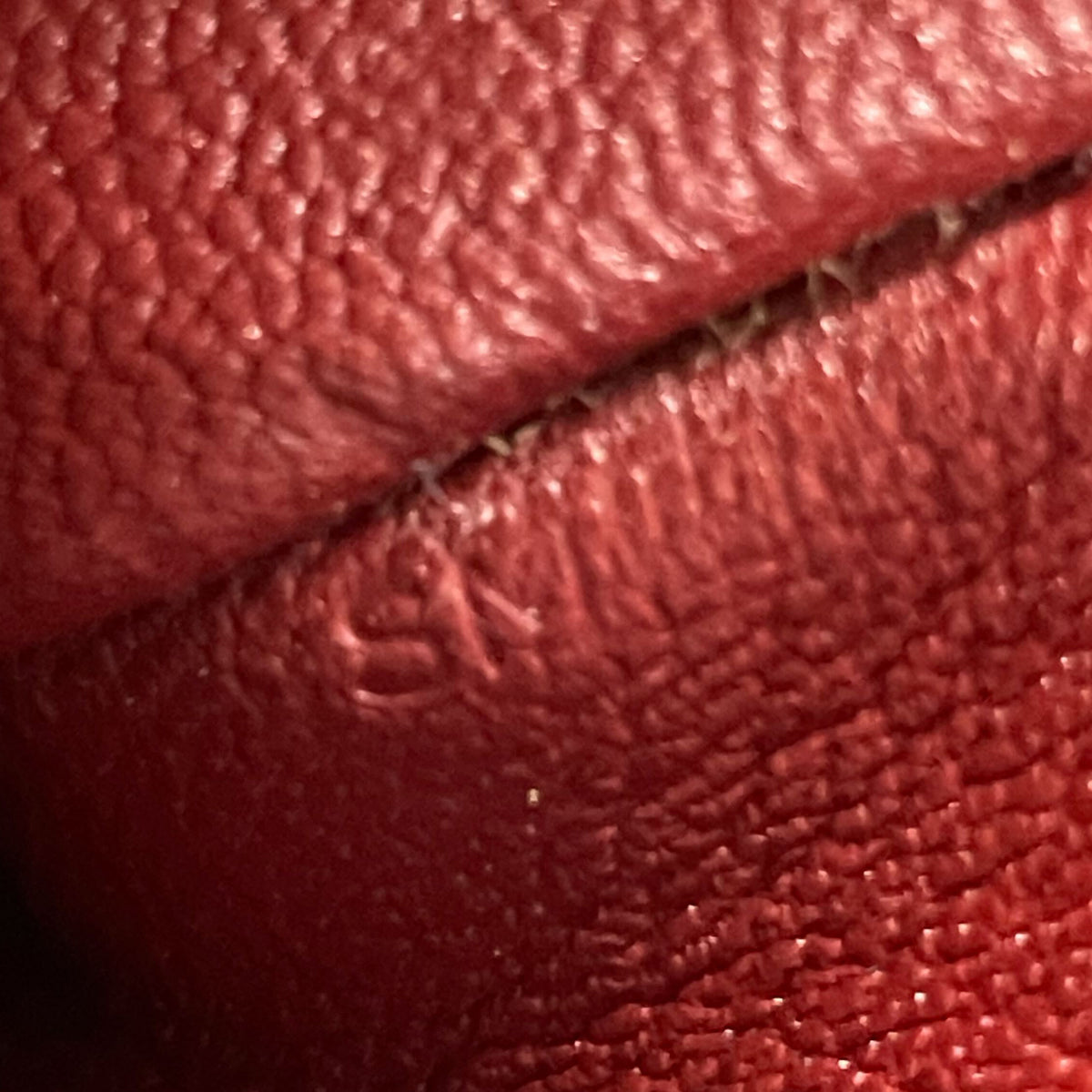 Hermes Rouge H Chamonix Clochette Necklace Pendant