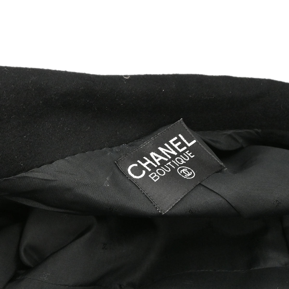 Chanel Coat Black
