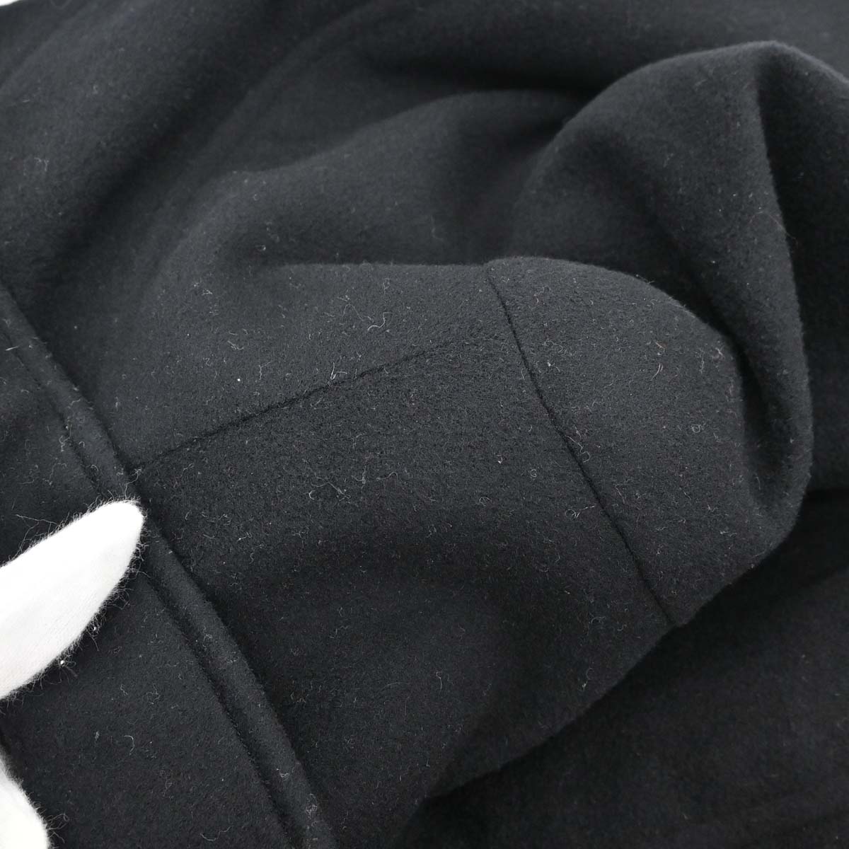 Chanel 1996 Long Coat Black #38