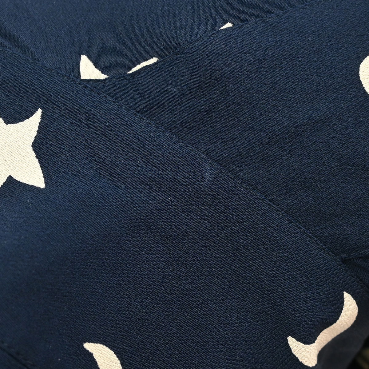 Chanel 2008 Sleeveless Top All-over Print Star Moon CC Navy #42