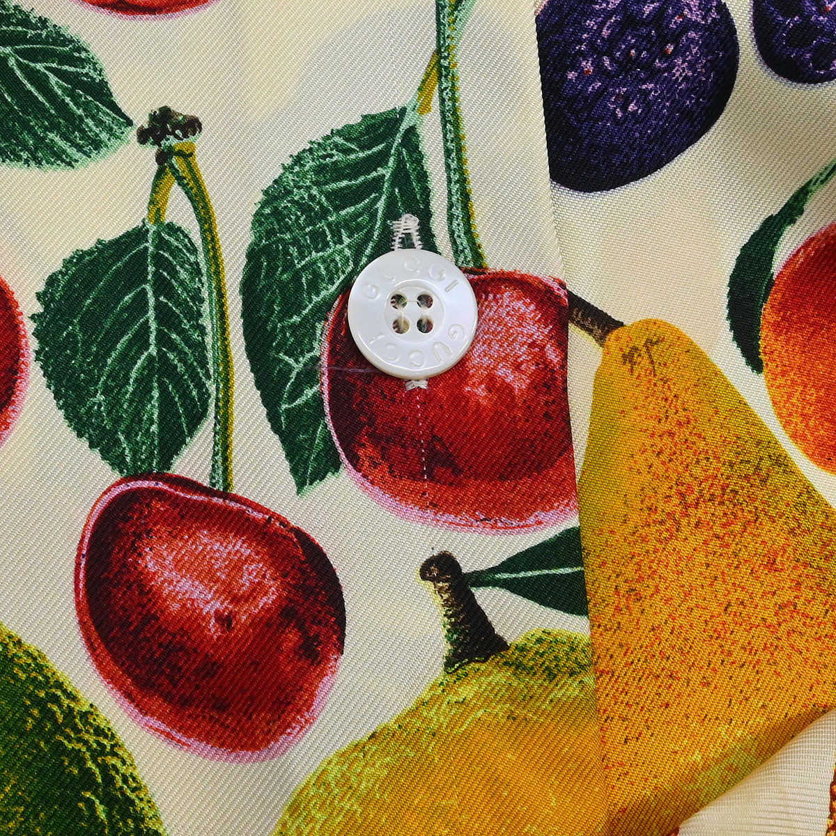 Gucci 1996 Blouse Top Shirt Ivory #44