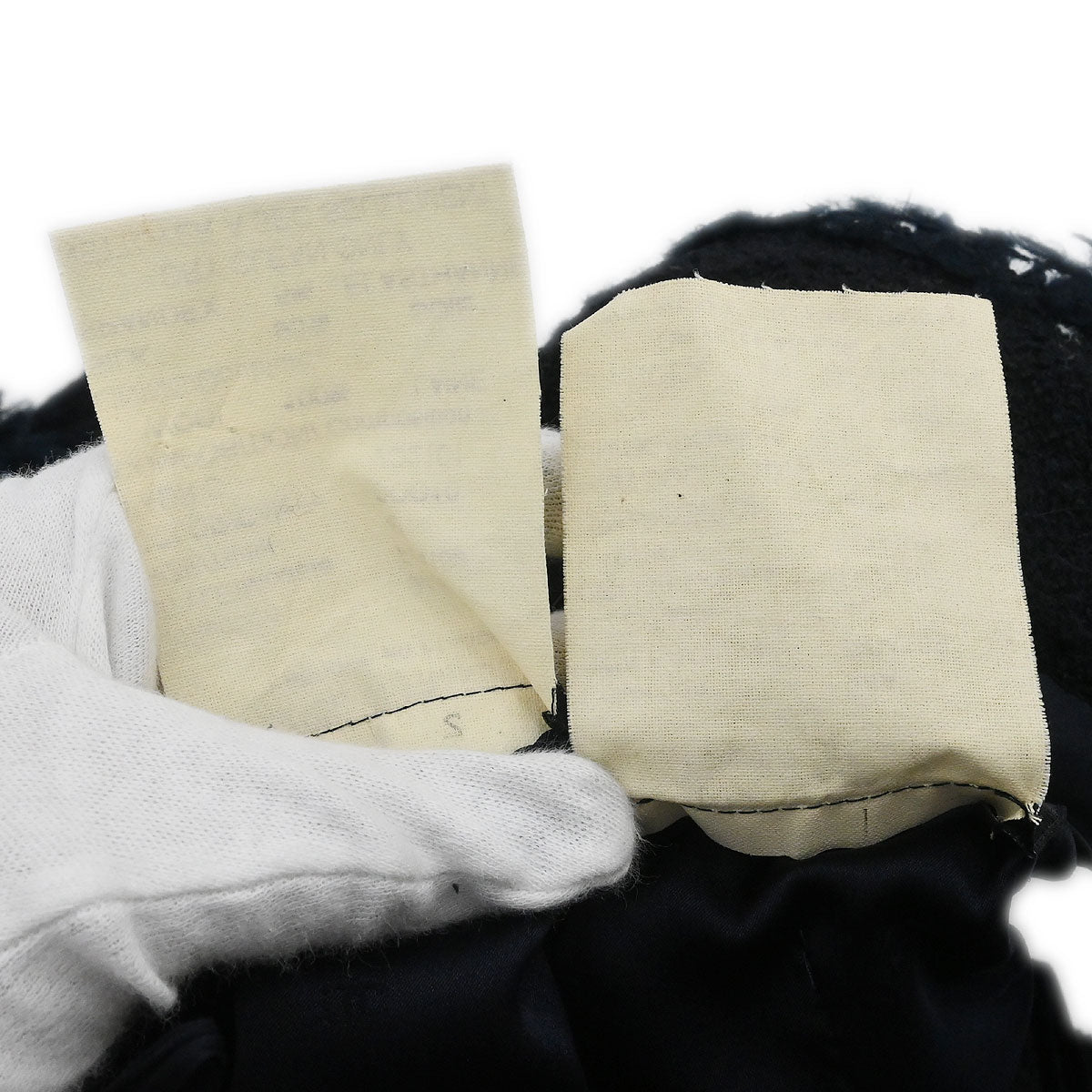 Chanel 1994 Setup Suit Jacket Skirt Dark Navy #40