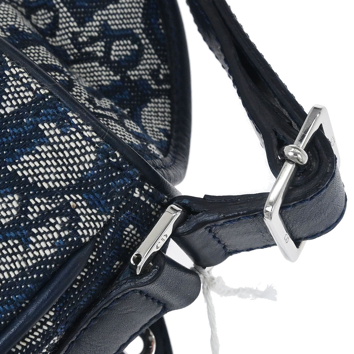 Christian Dior 2005 Navy Trotter Handbag