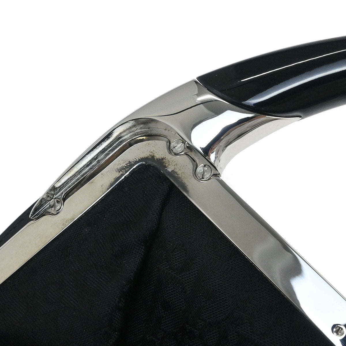 Christian Dior 2003 Black Bondage Handbag