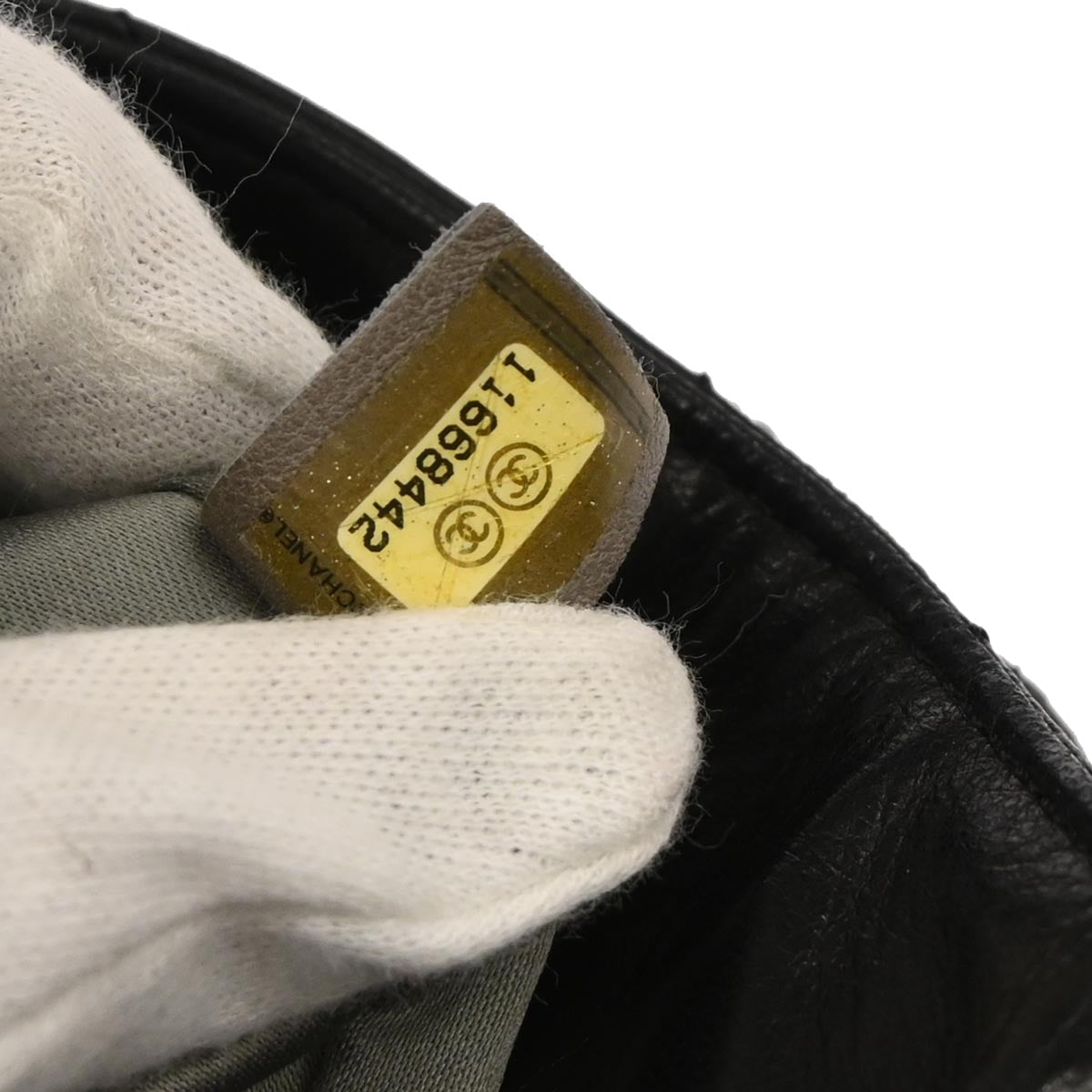 Chanel 2006-2008 Black Lambskin Handbag