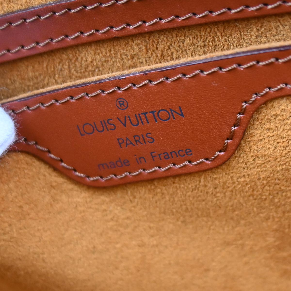 Louis Vuitton 1997 Brown Epi Saint Jacques Tote Handbag M52273