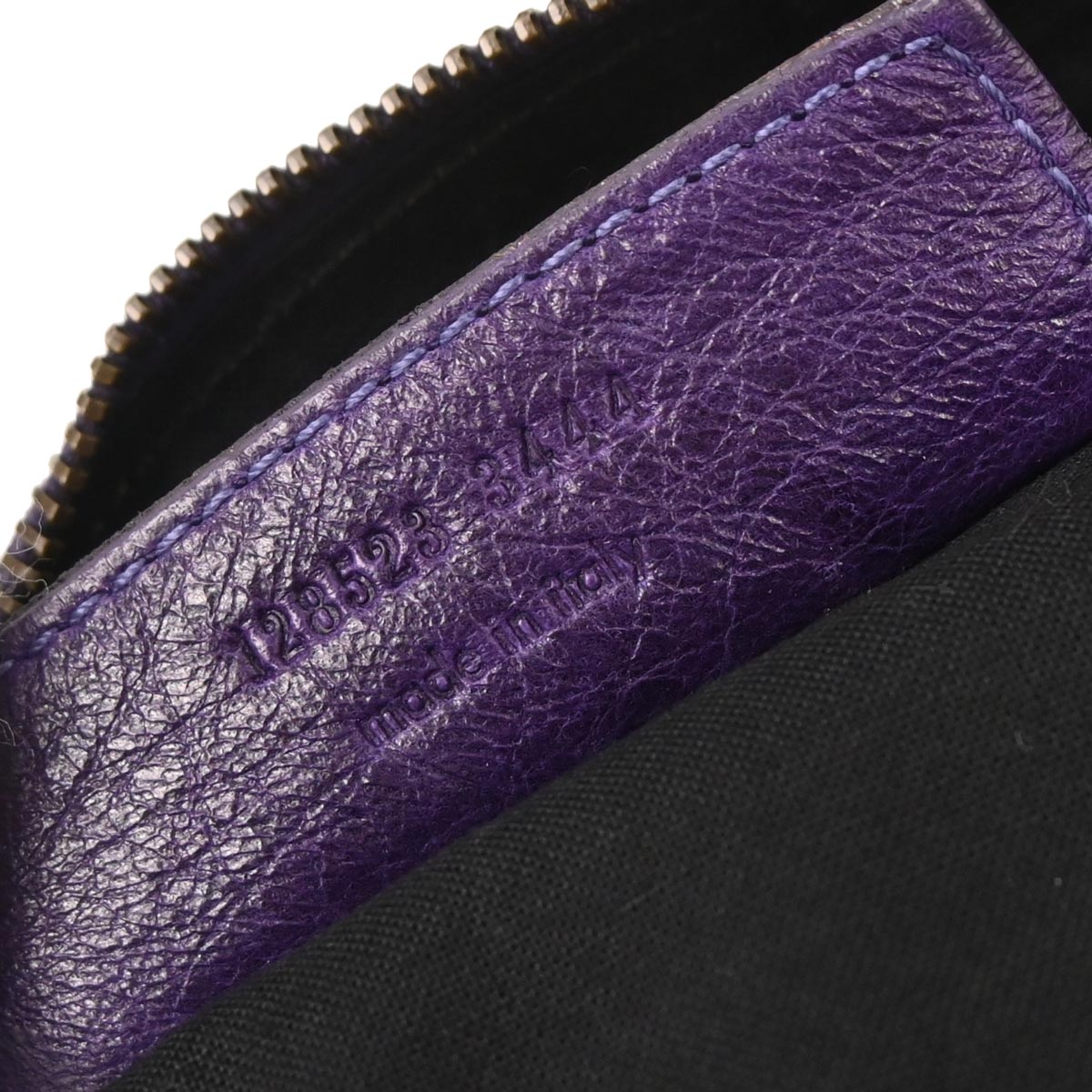 Balenciaga Purple Lambskin The Twiggy 2way Shoulder Handbag