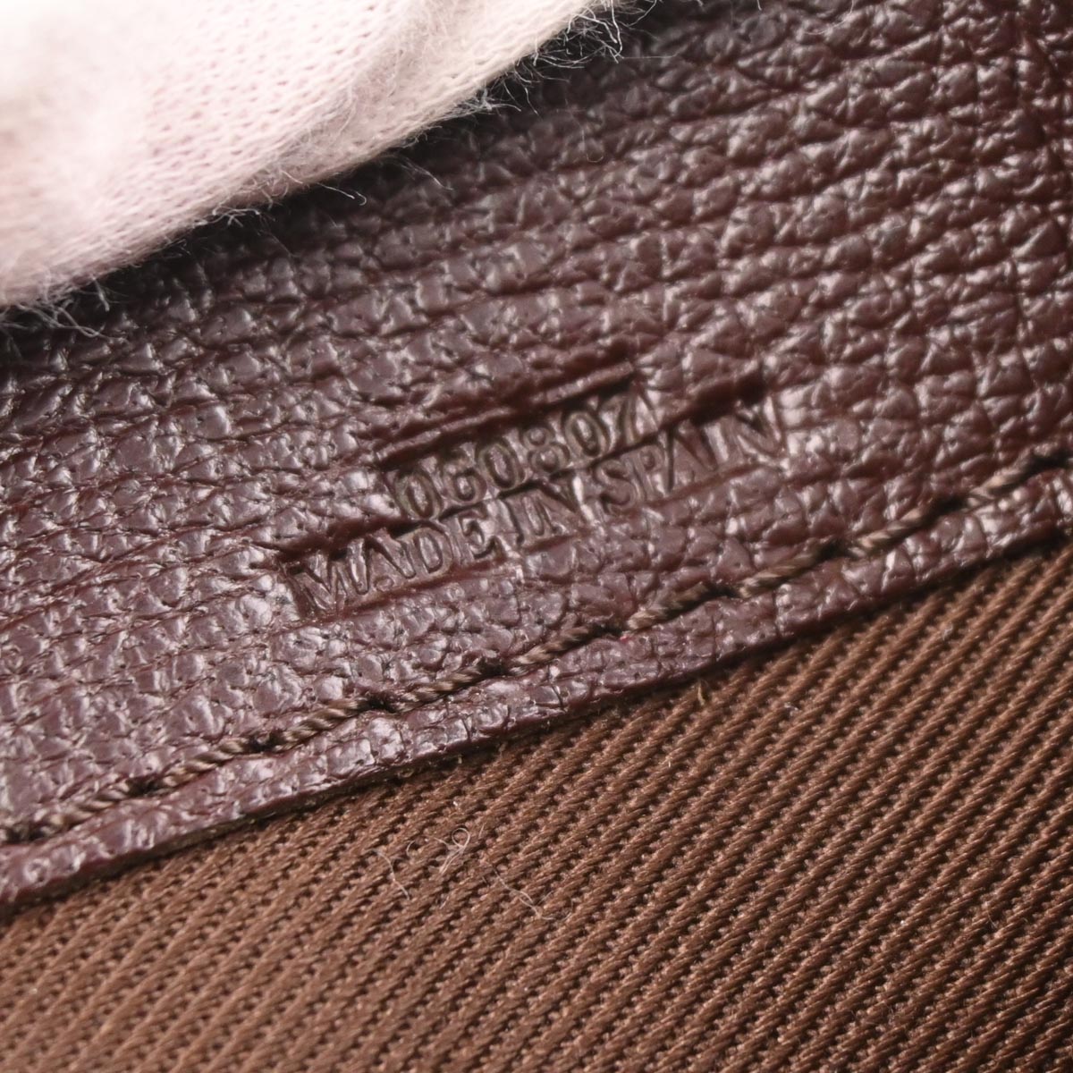 Loewe Brown Leather Briefcase Handbag