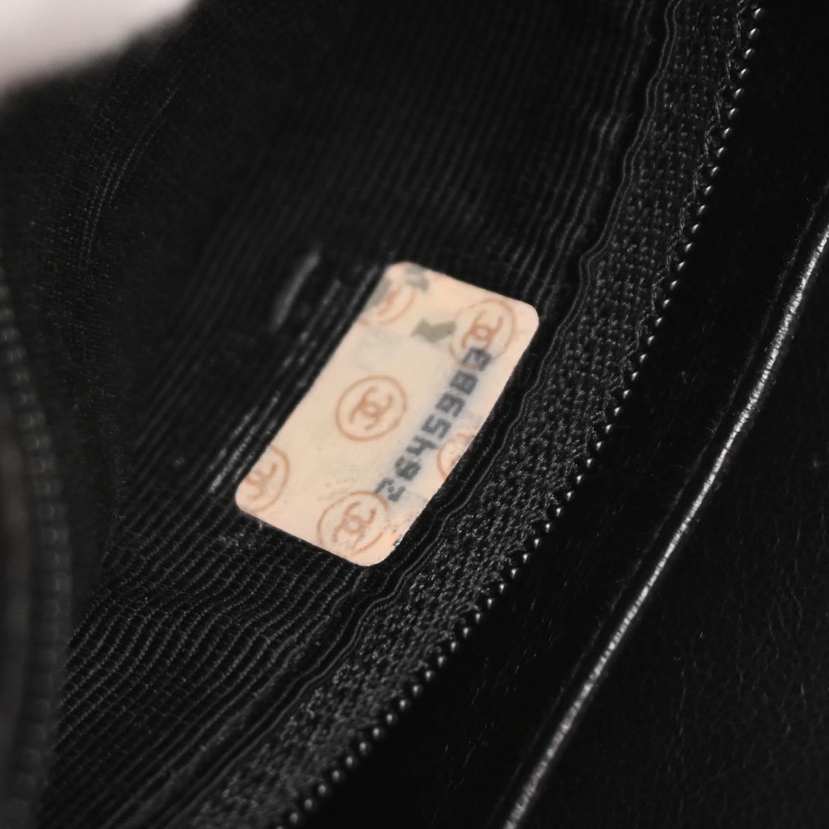 Chanel 1991-1994 Black Lambskin Camera Bag Mini