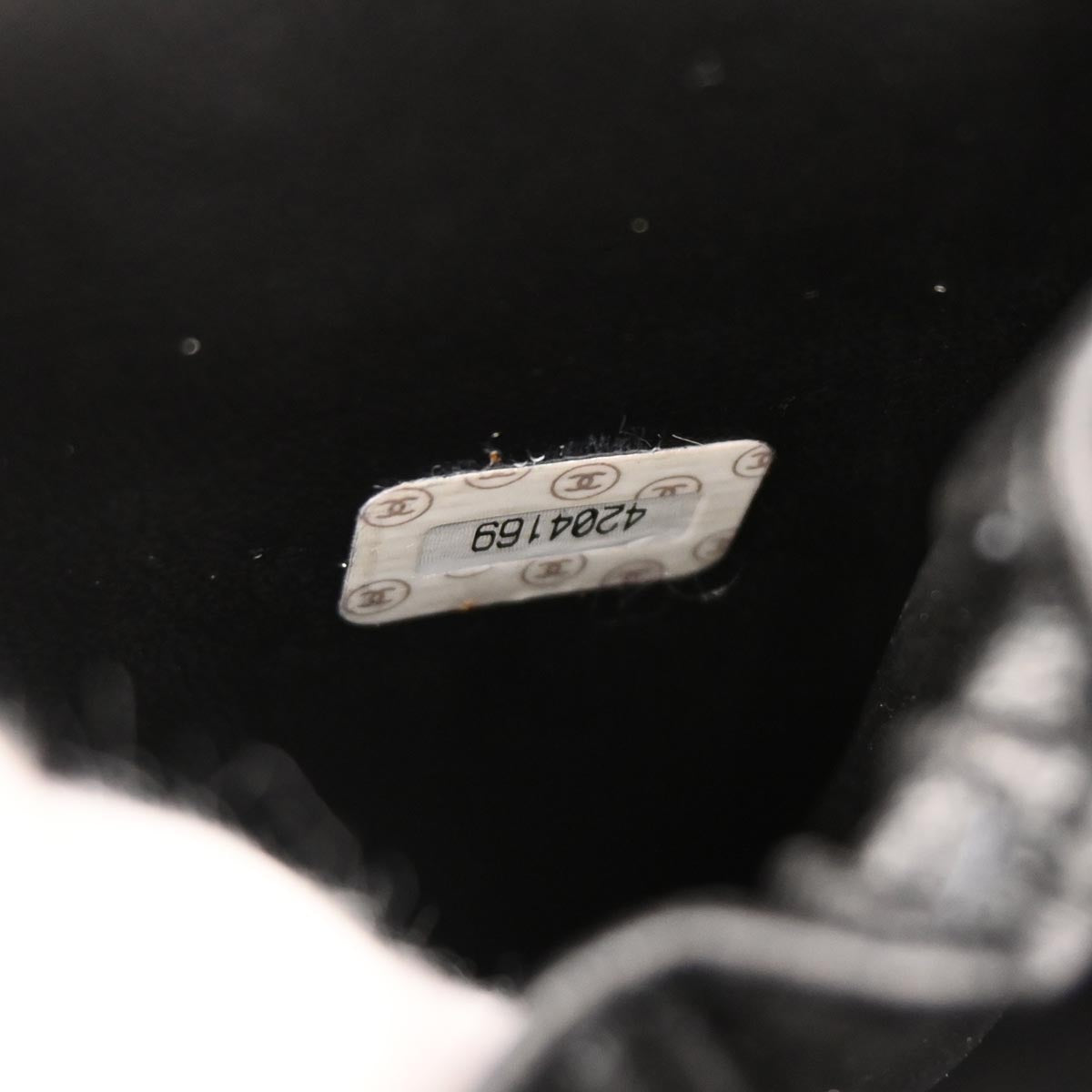 Chanel 1996-1997 Black Caviar Timeless Vanity Handbag