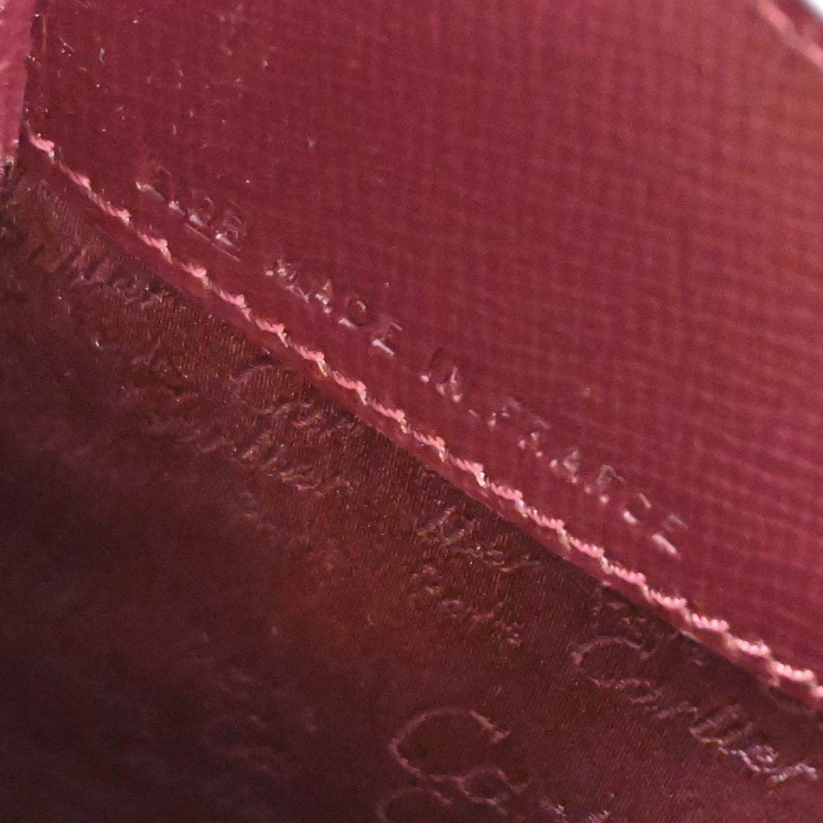 Cartier Bordeaux Leather Must de Cartier Shoulder Bag