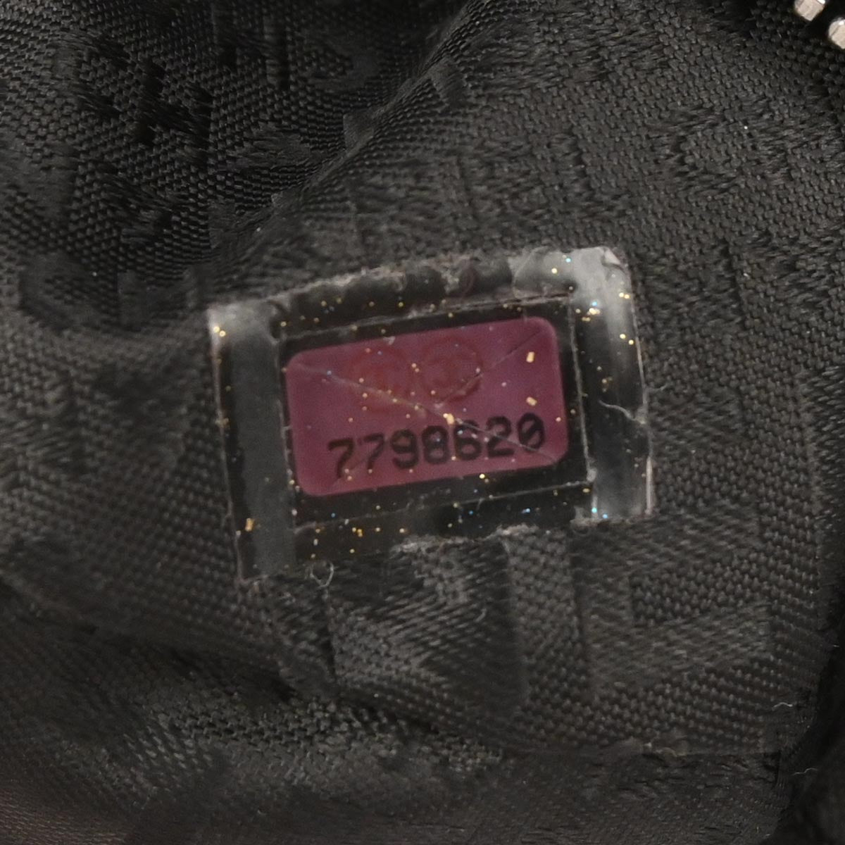 Chanel * 2002-2003 Black Lapin Fur Handbag