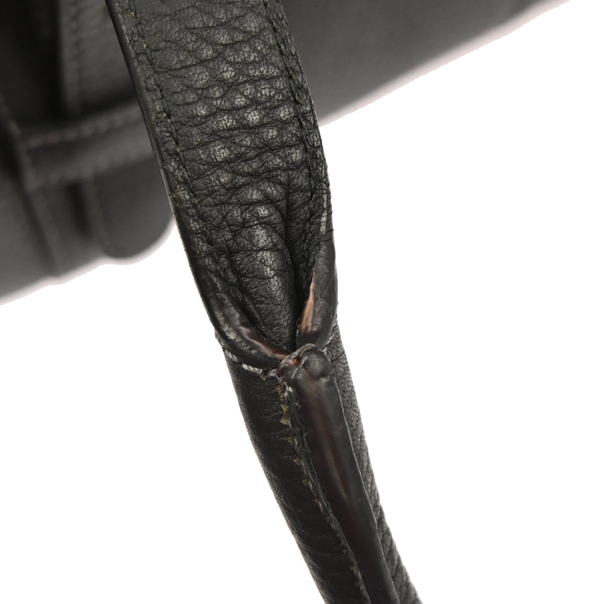 Loewe Black Leather Senda Handbag