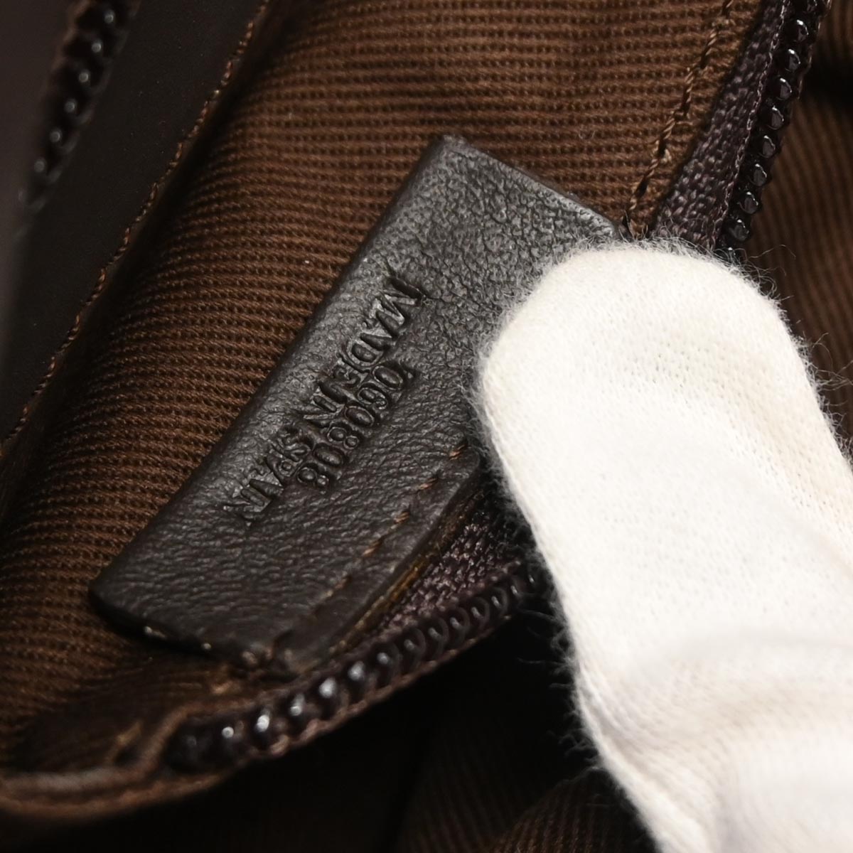 Loewe Black Suede Briefcase 2way Shoulder Handbag