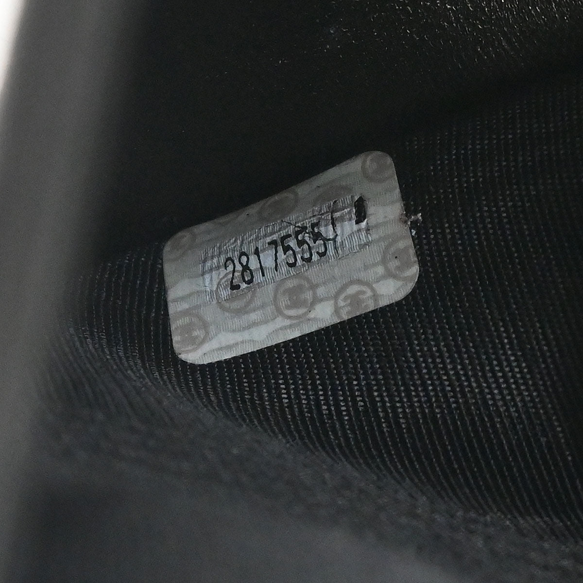 Chanel Black Lambskin Bicolore Wallet