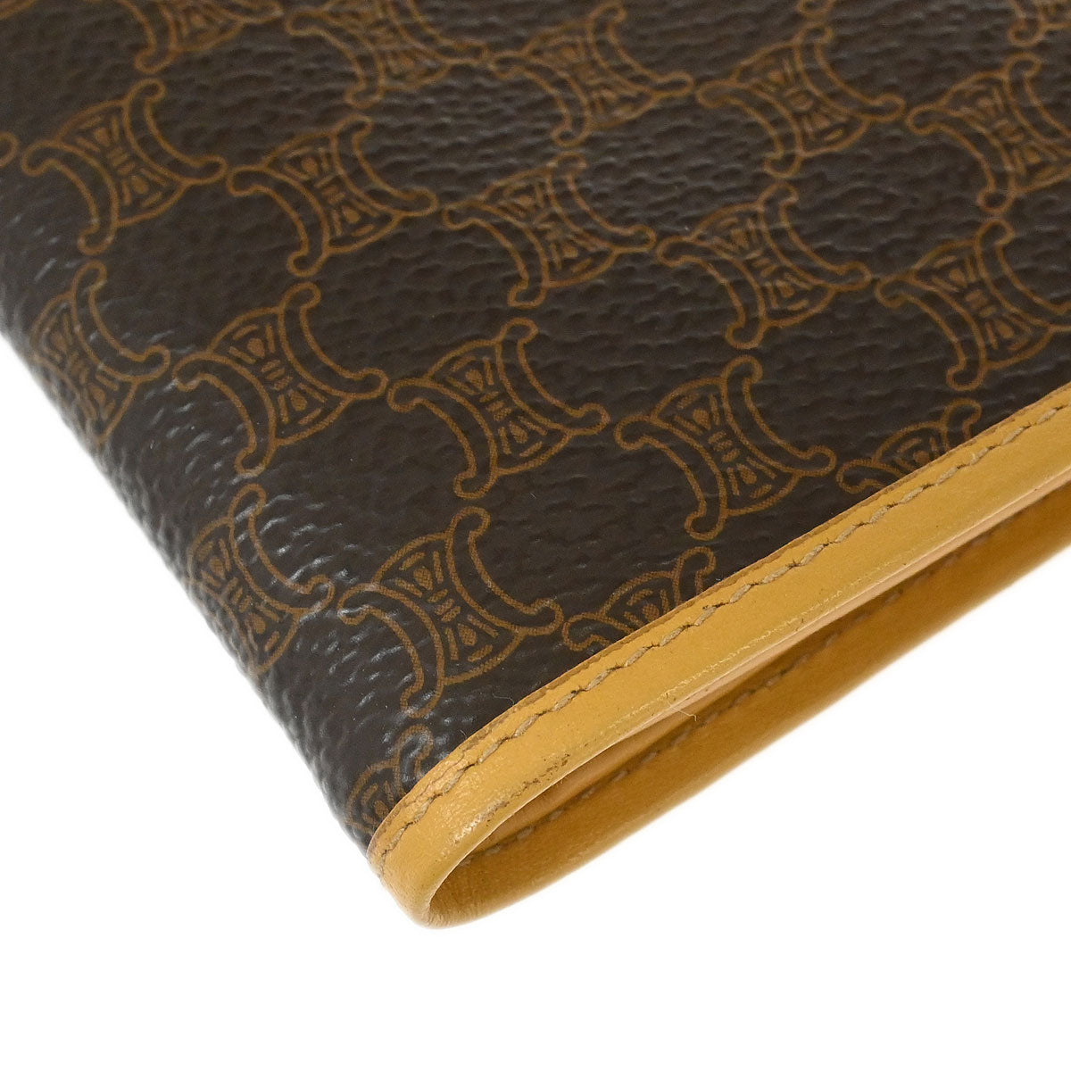 Celine Brown PVC Macadam Wallet