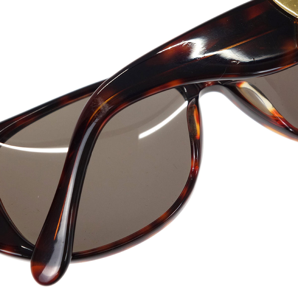 Celine Sunglasses Eyewear Brown Small Good