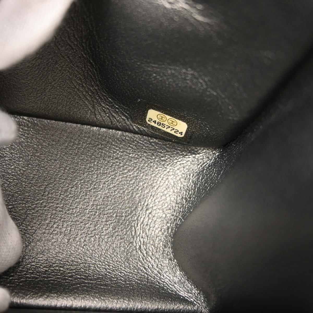 Chanel 2017-2018 Silver Calfskin 2.55 Medium Classic Double Flap Shoulder Bag