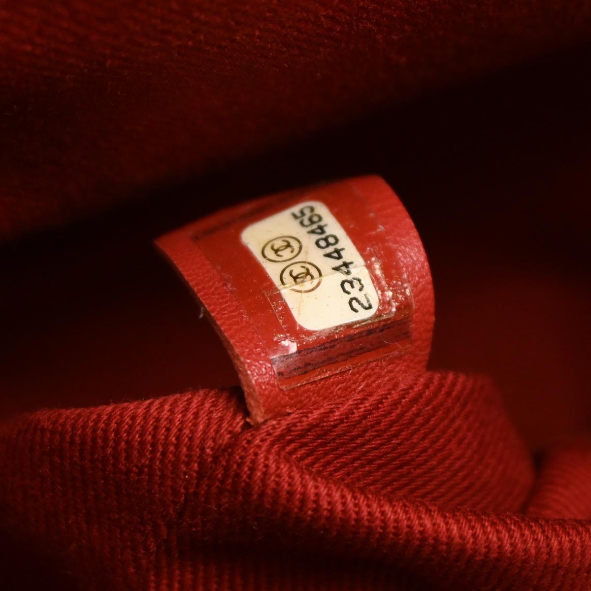 Chanel 2017 Red Caviar Skin Coco Handle 2way Shoulder Handbag